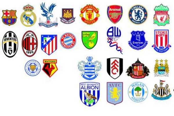 Logo 5 câu lạc bộ bóng đá được yêu thích nhất hiện nay